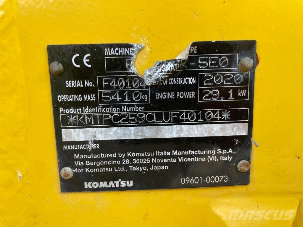 Komatsu PC 55 MR-5E0 Minikaivukoneet < 7t