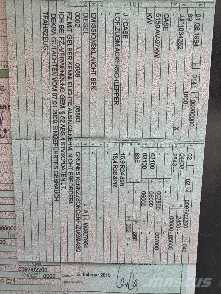 CASE 5150 Maxum Traktorit