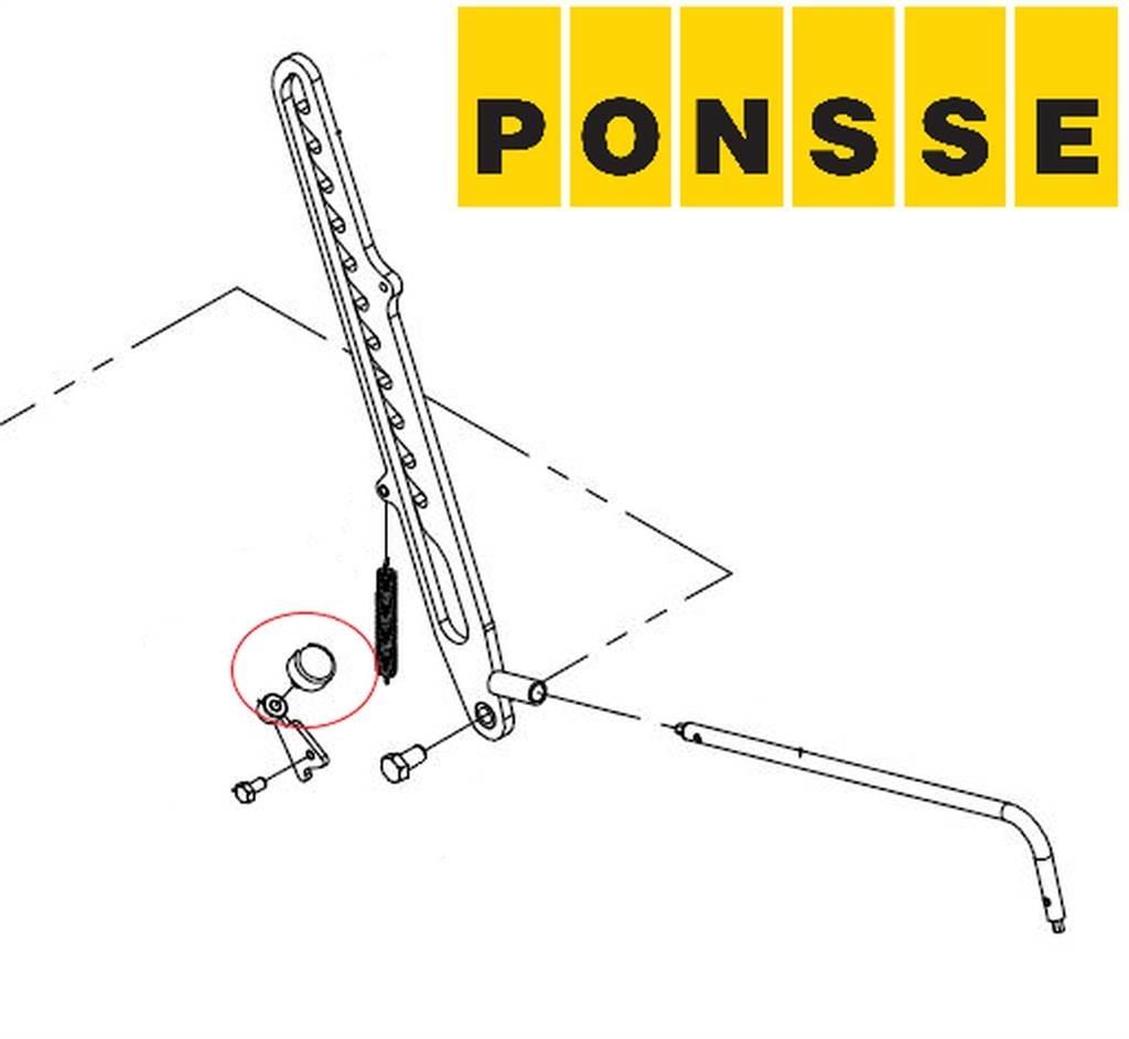 Ponsse 0057317 Alusta ja jousitus