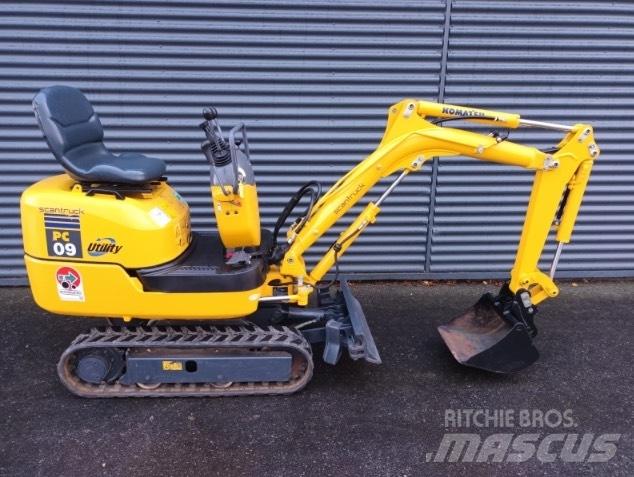 Komatsu PC 9 Minikaivukoneet < 7t