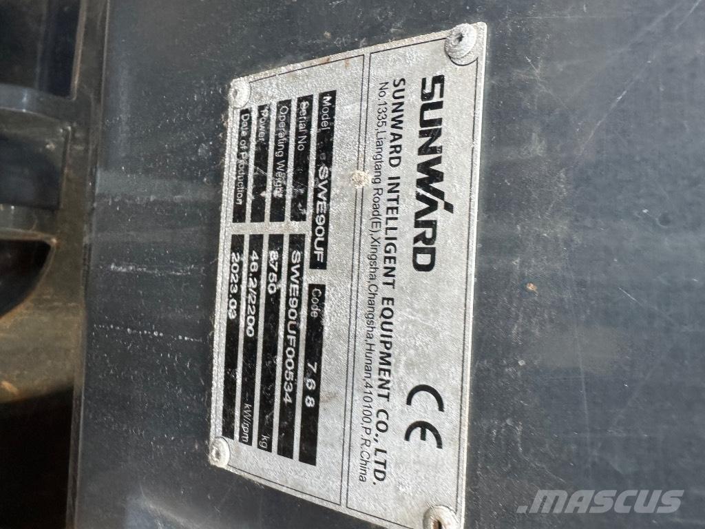 Sunward SWE90UF Midikaivukoneet 7t - 12t
