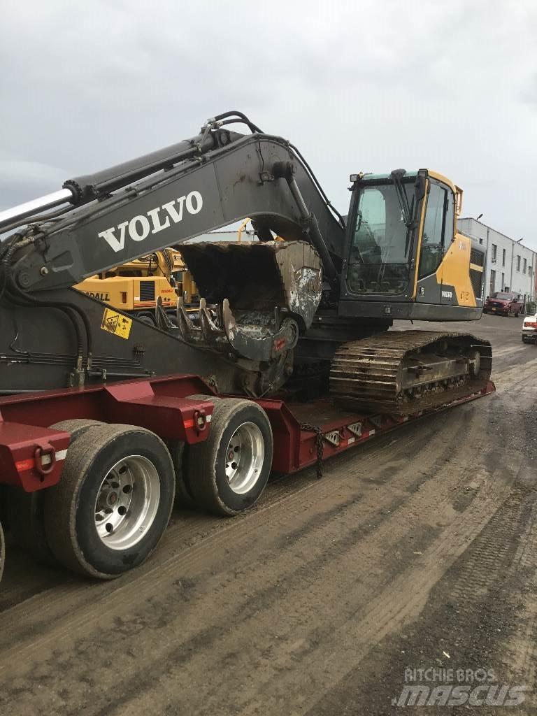 Volvo ec250el Telakaivukoneet