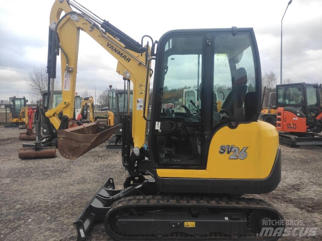 Yanmar SV 26 2017r Minikaivukoneet < 7t