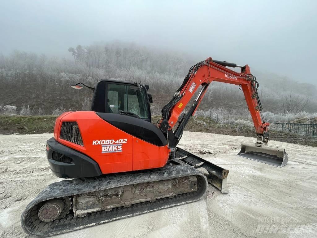 Kubota KX 080-4a2 Midikaivukoneet 7t - 12t