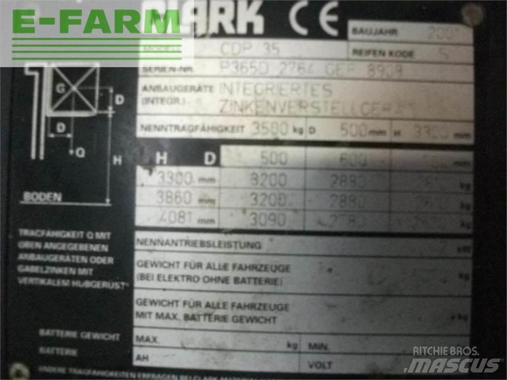 Clark cdp 35 Muut haarukkatrukit