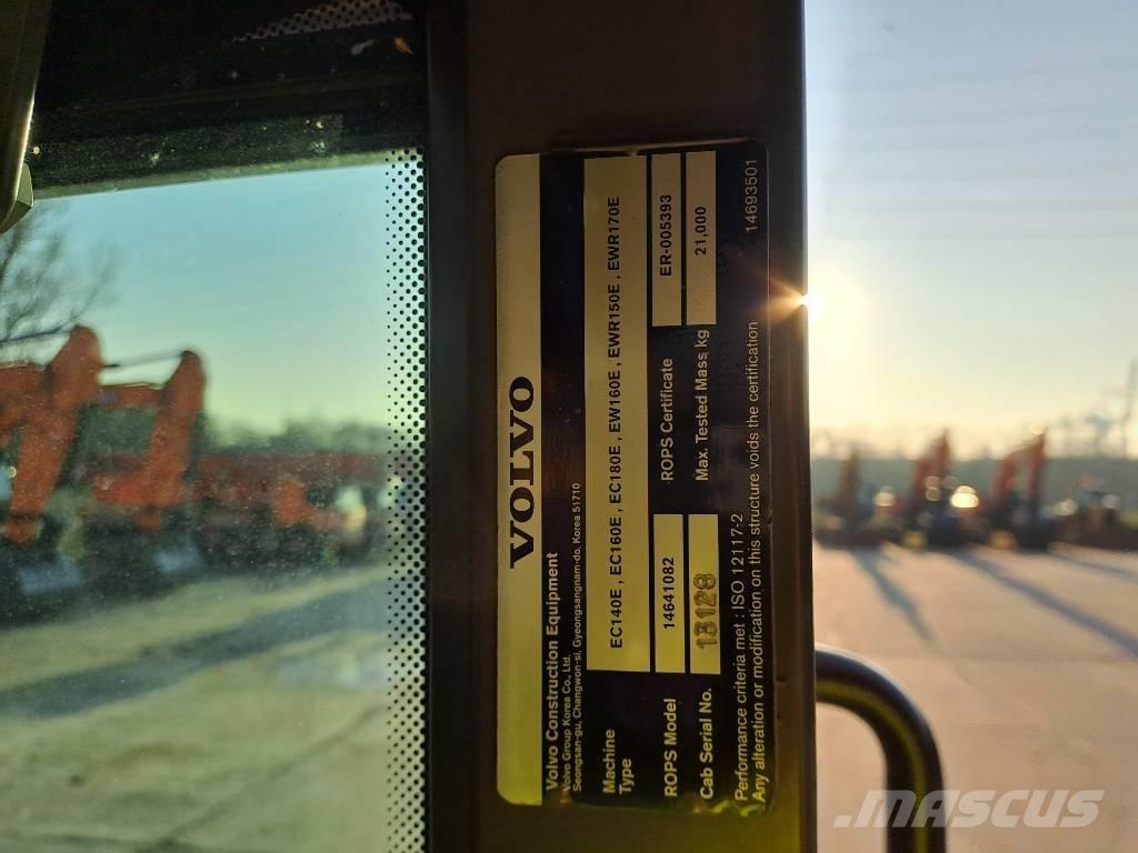 Volvo EW160E Pyöräkaivukoneet