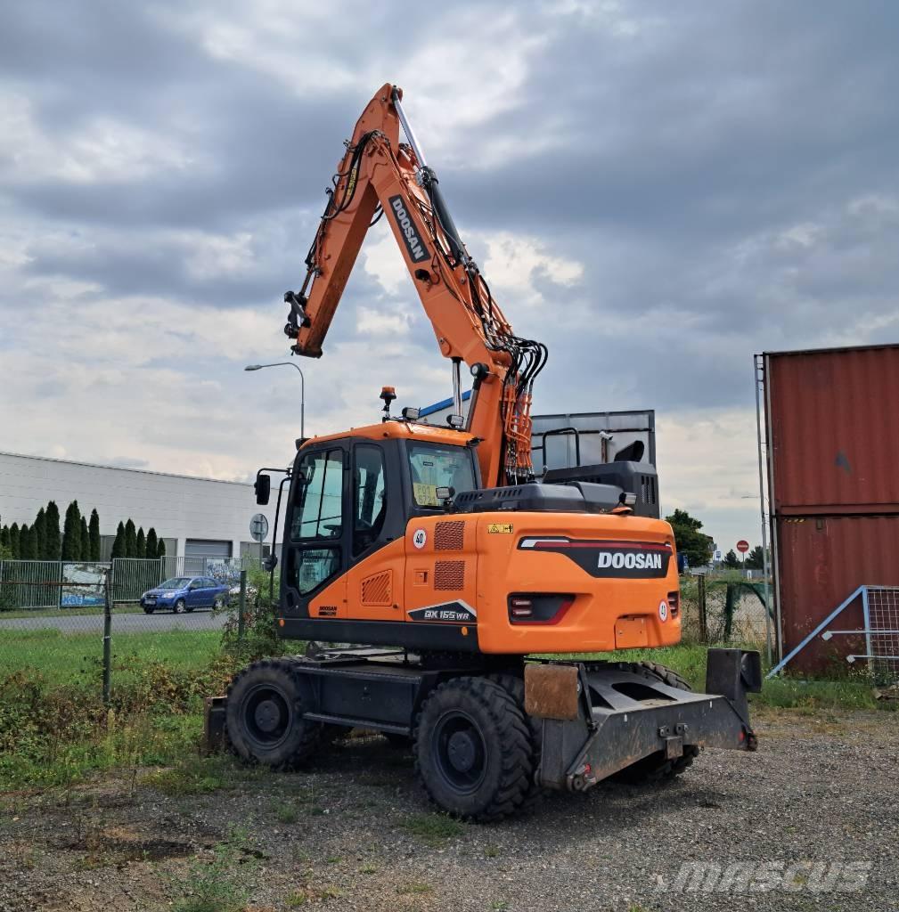 Doosan DX165WR-7 Pyöräkaivukoneet
