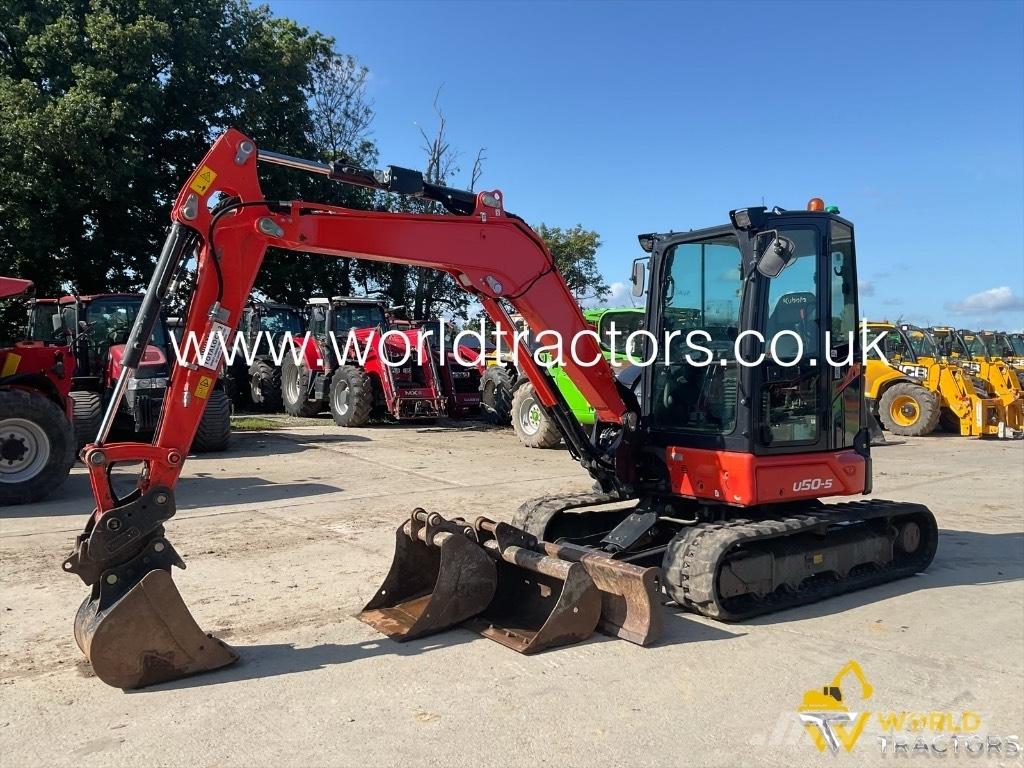 Kubota U 50-5 Midikaivukoneet 7t - 12t