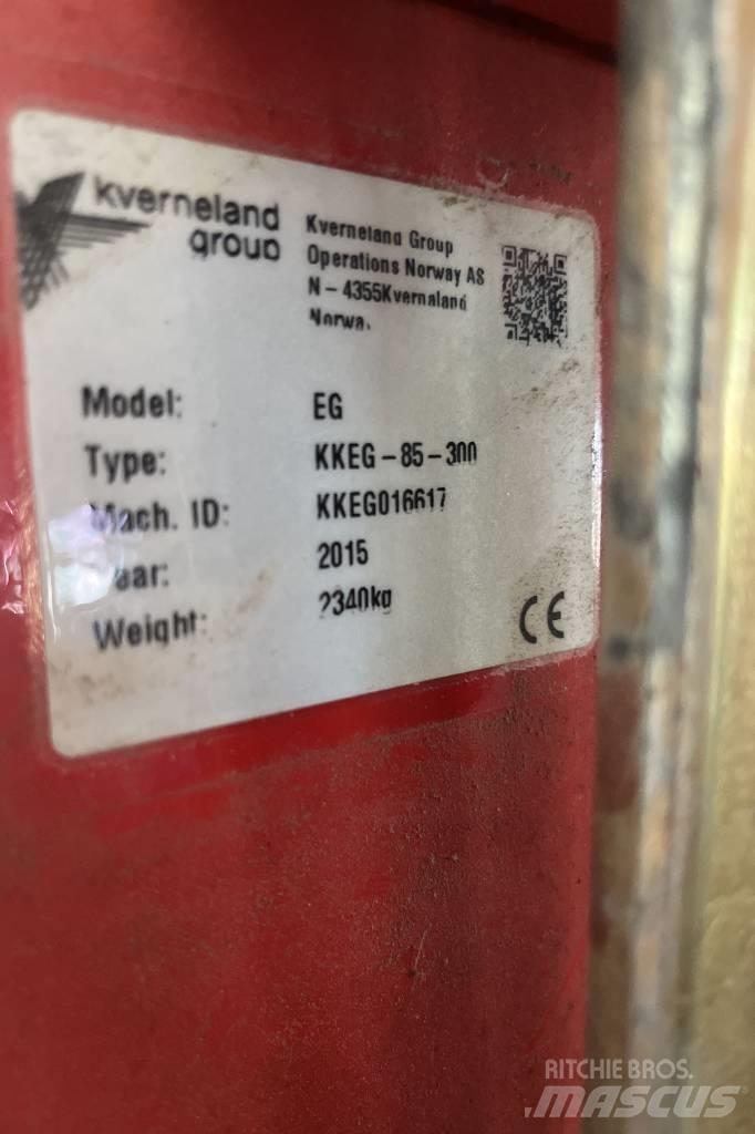 Kverneland EG85 Paluuaurat