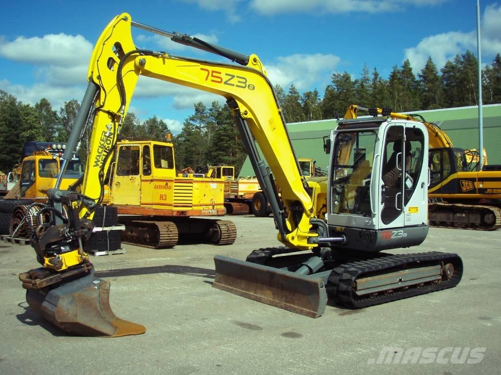 Wacker Neuson 75 Z3 Midikaivukoneet 7t - 12t