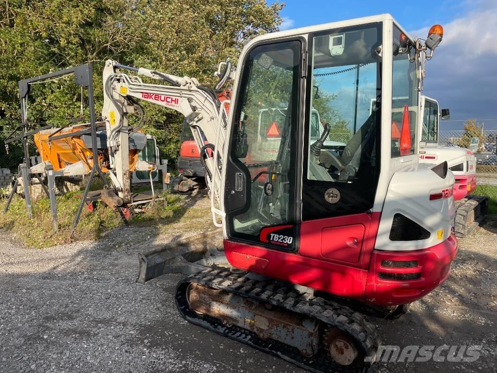 Takeuchi TB 230 Minikaivukoneet < 7t