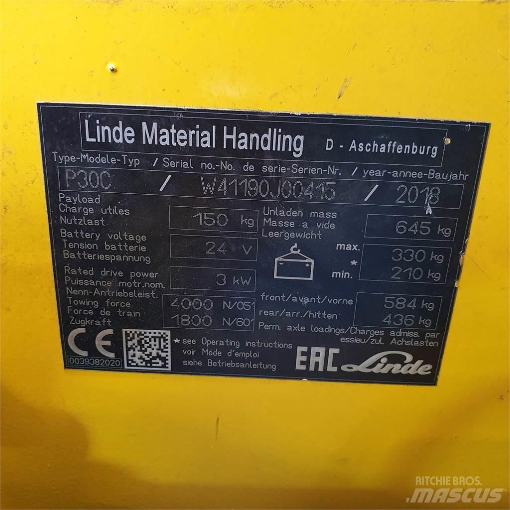 Linde P30C Vetotrukit