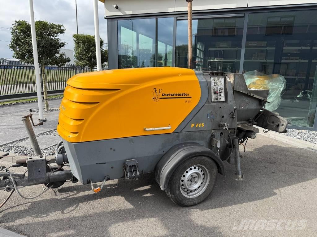 Putzmeister P 715 TD Betonipumppuautot