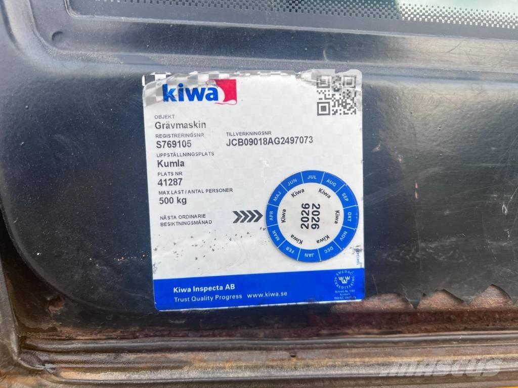 JCB 8018 Minikaivukoneet < 7t