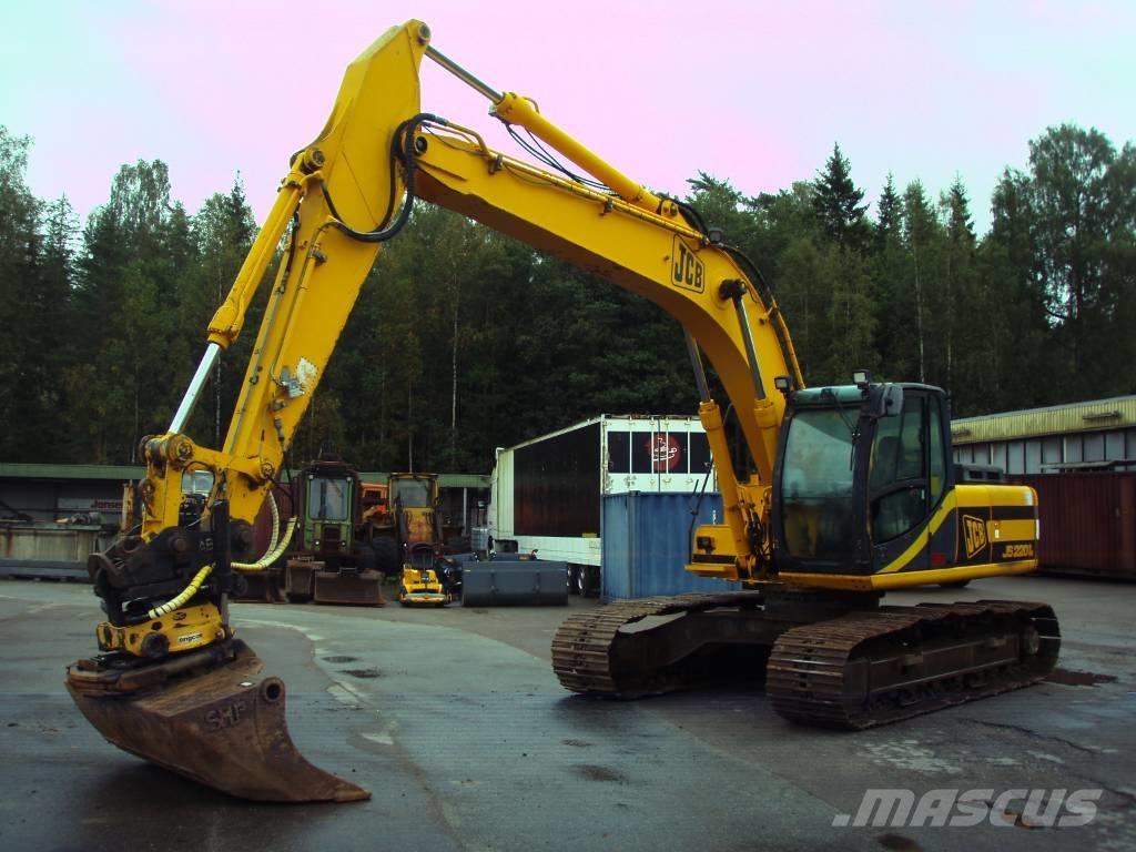 JCB JS 220 L Telakaivukoneet