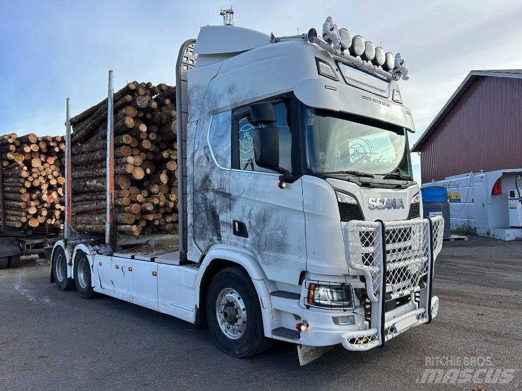 Scania R 650 Puuautot