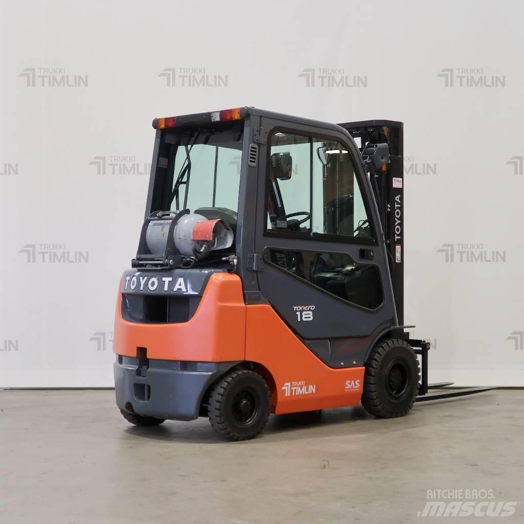 Toyota 02-8FGF18 Nestekaasutrukit