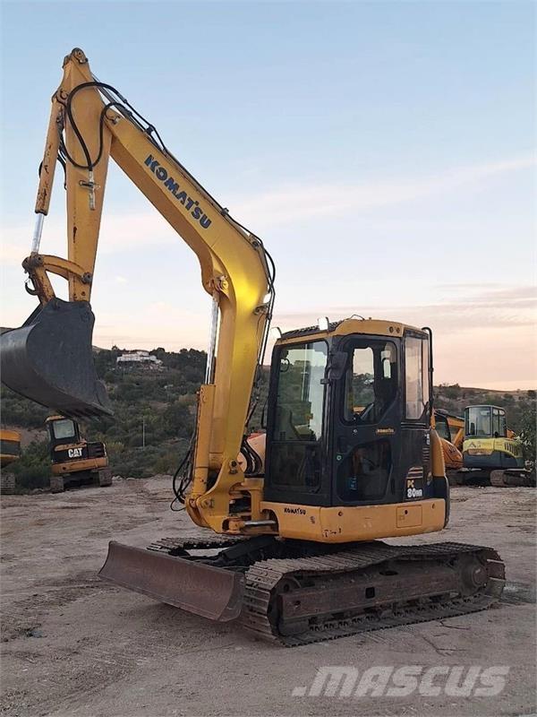 Komatsu PC80 Minikaivukoneet < 7t