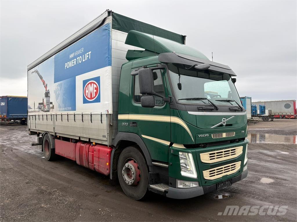 Volvo FM370 Fragtlad Pressukapelli kuorma-autot
