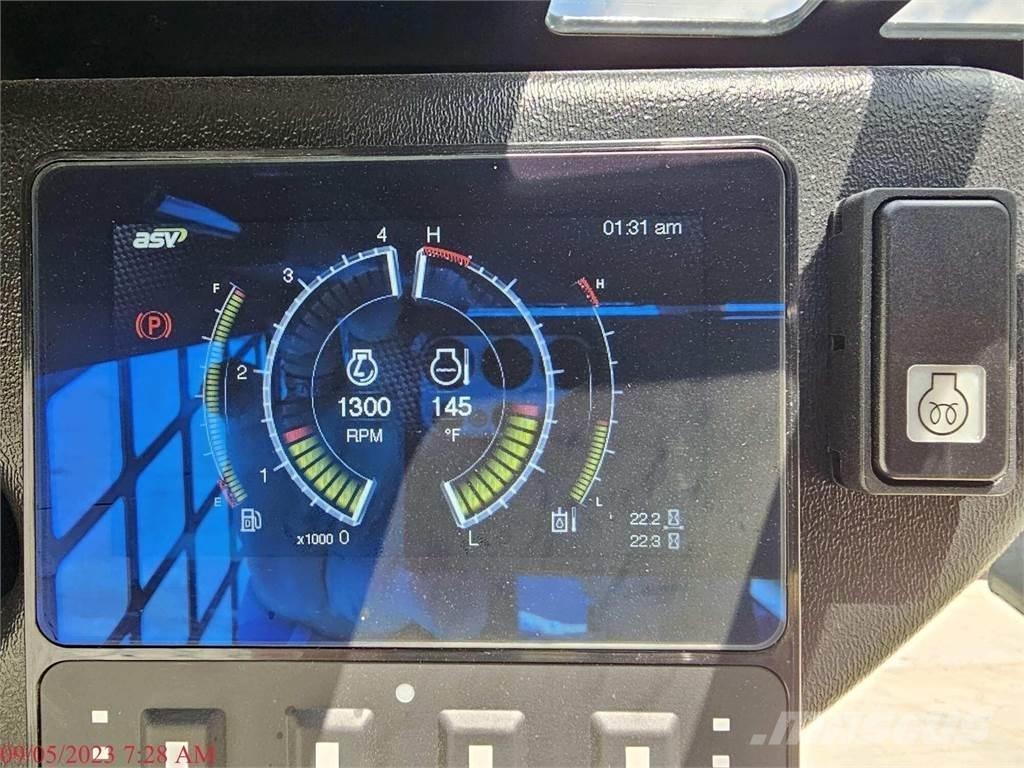 ASV POSI-TRACK RT50 Liukuohjatut kuormaajat