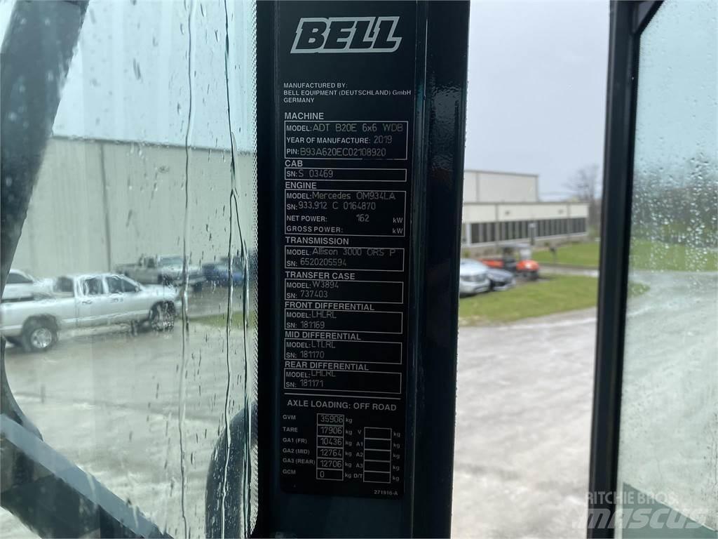 Bell B20E Dumpperit