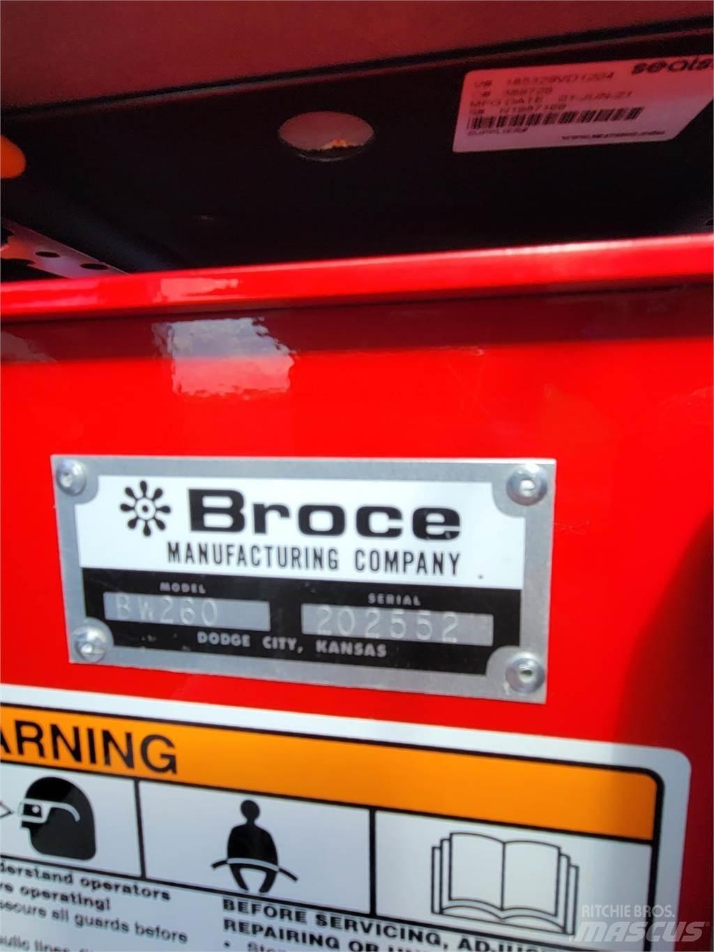 Broce BW260 Lakaisukoneet