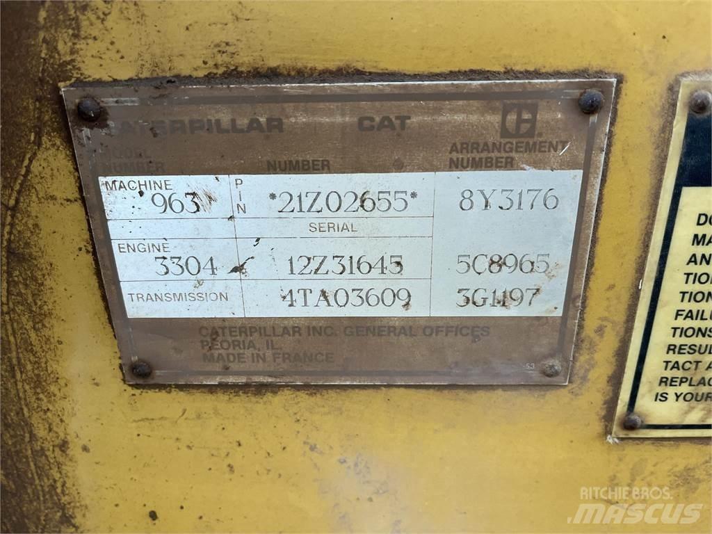 CAT 963 Telakuormaajat