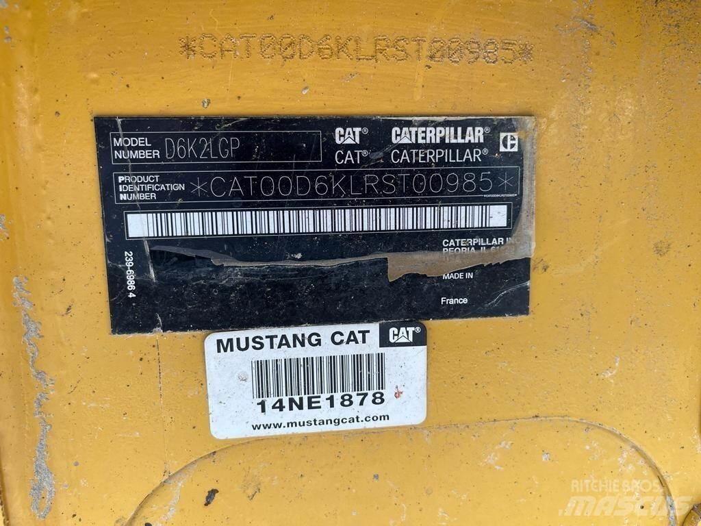 CAT D6K2 LGP Telaketjupuskutraktorit