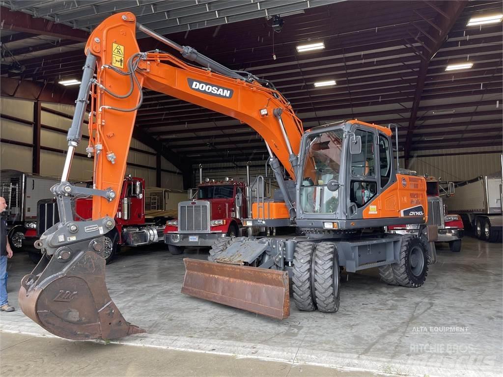 Doosan DX140W-5 Pyöräkaivukoneet