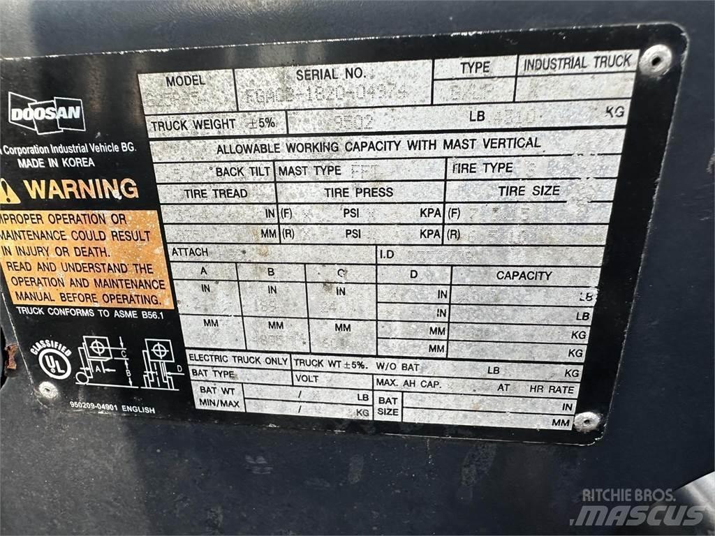 Doosan G25P-5 Muut haarukkatrukit