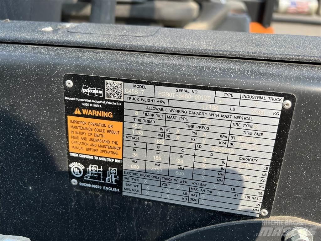 Doosan G45S-7 Muut haarukkatrukit