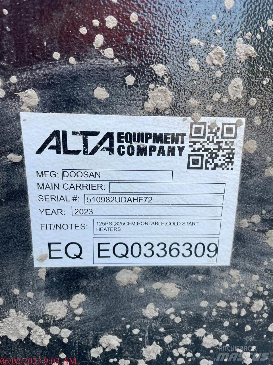 Doosan XP825 Kompressorit