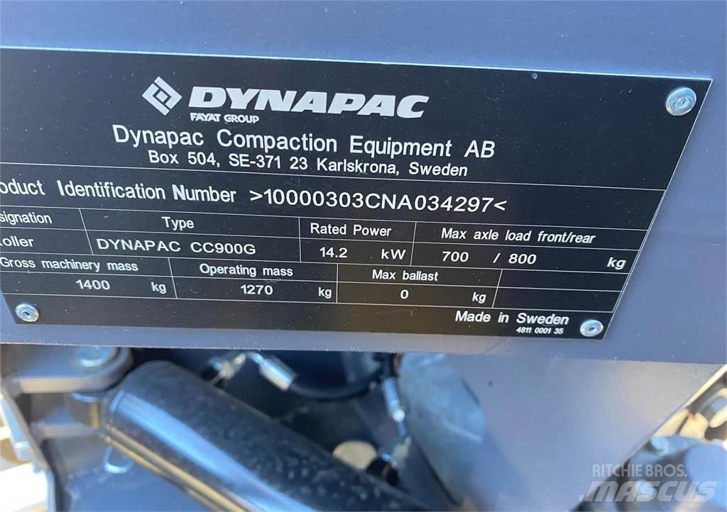 Dynapac CC900G Tandemjyrät