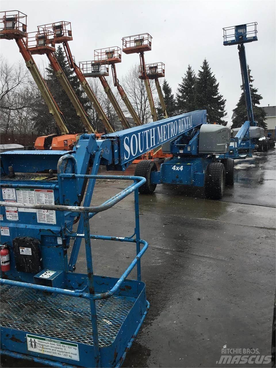 Genie S85 Teleskooppipuominostimet