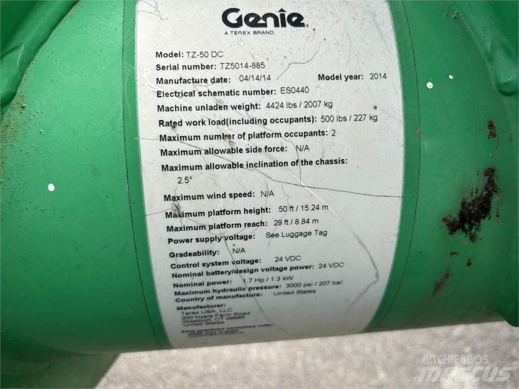 Genie TZ50 Hinattavat henkilönostimet