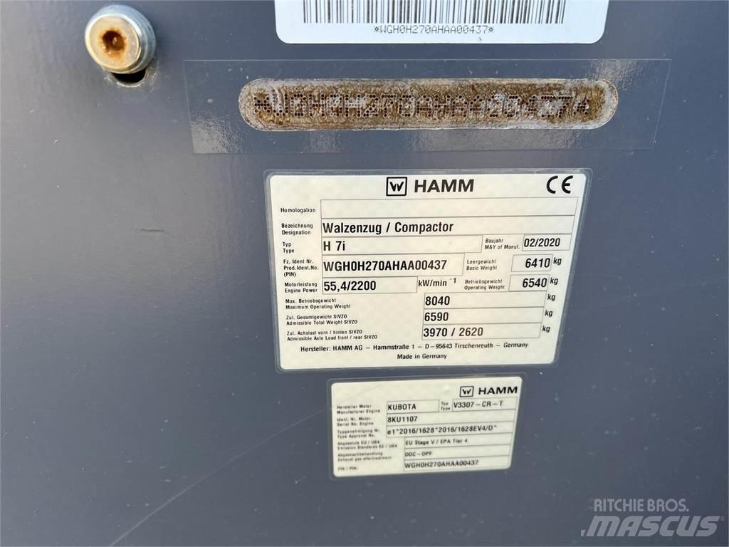 Hamm H7I Tandemjyrät