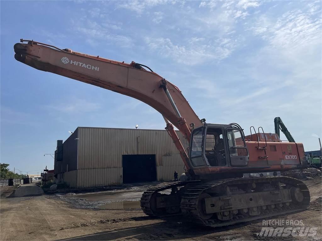 Hitachi EX700 Telakaivukoneet