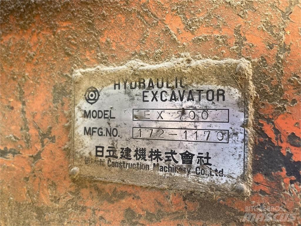 Hitachi EX700 Telakaivukoneet