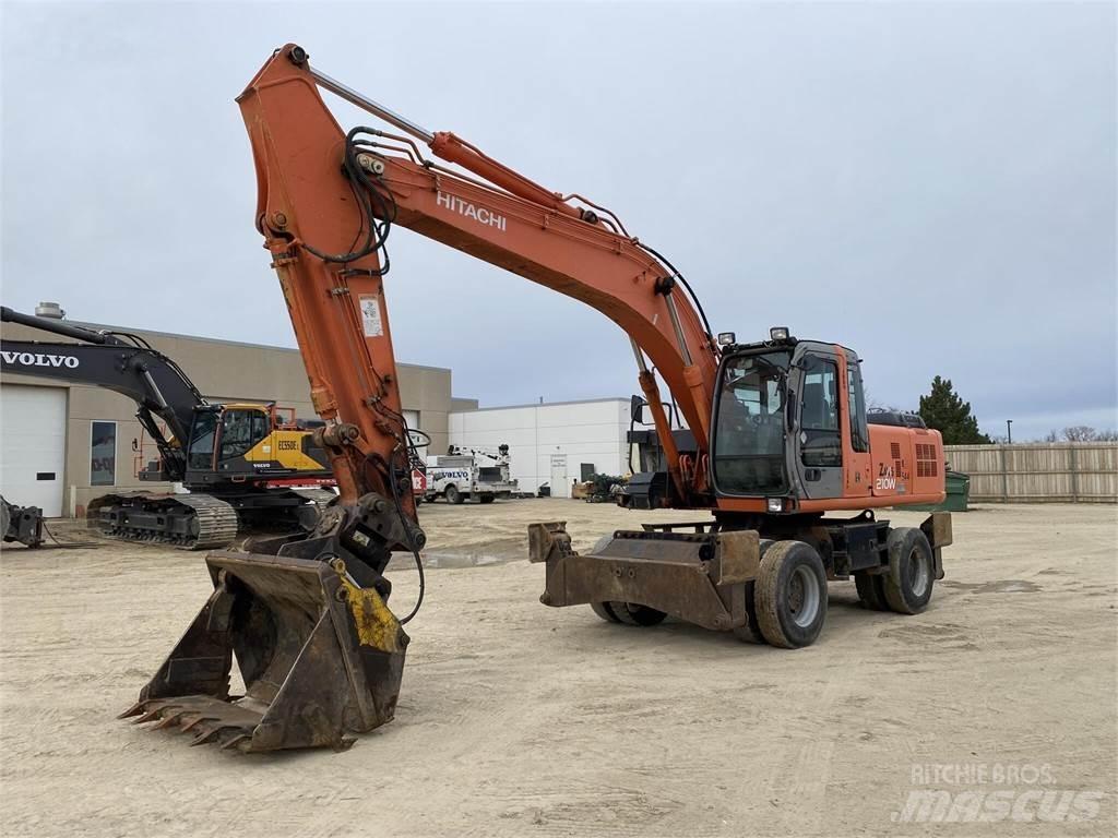 Hitachi ZX210W Pyöräkaivukoneet