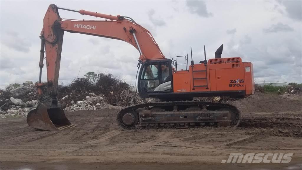 Hitachi ZX670 LC-5B Telakaivukoneet