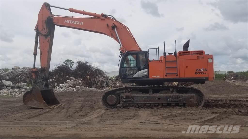 Hitachi ZX670 LC-5B Telakaivukoneet