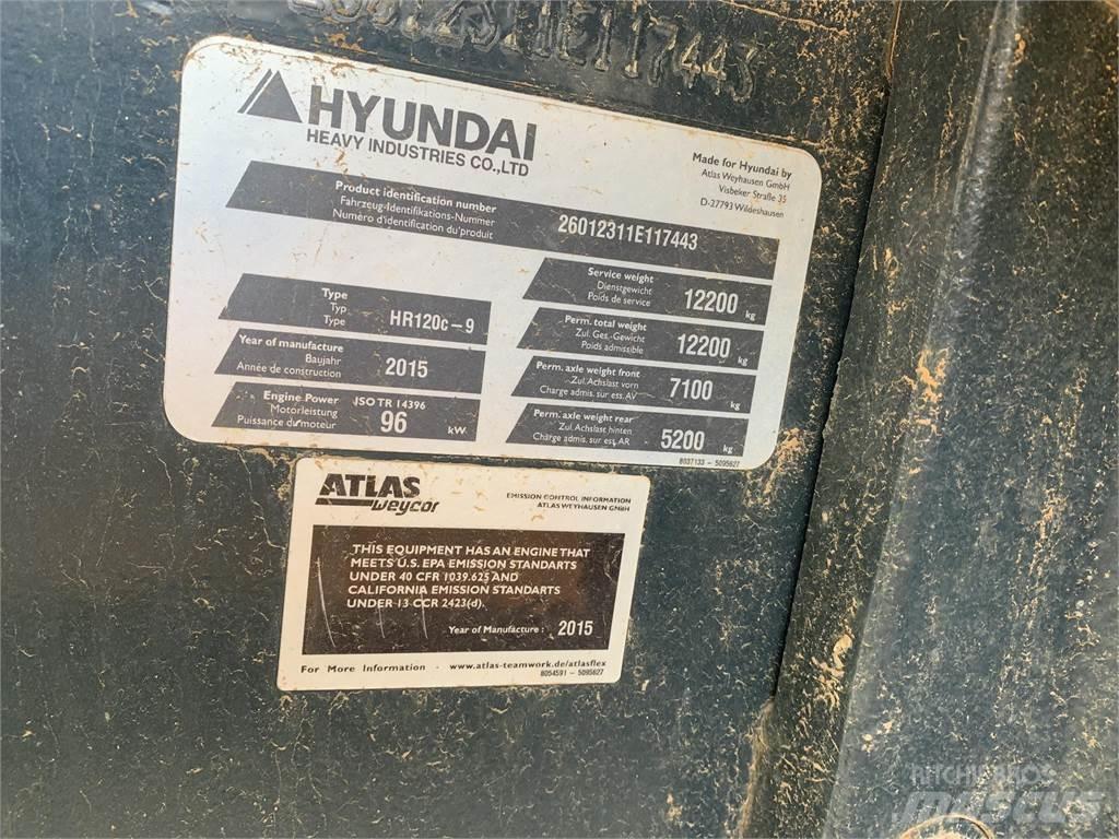 Hyundai HR120C-9 Tandemjyrät