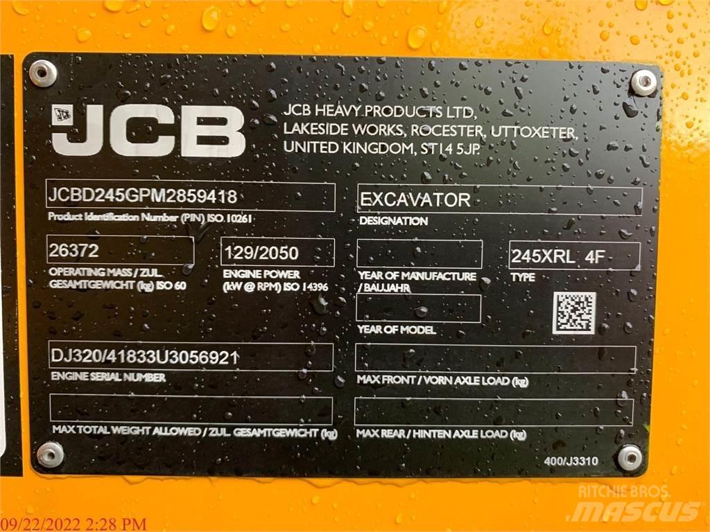 JCB 245XR Telakaivukoneet