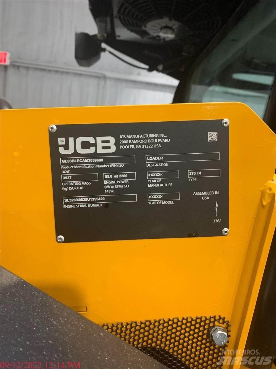 JCB 270 Liukuohjatut kuormaajat
