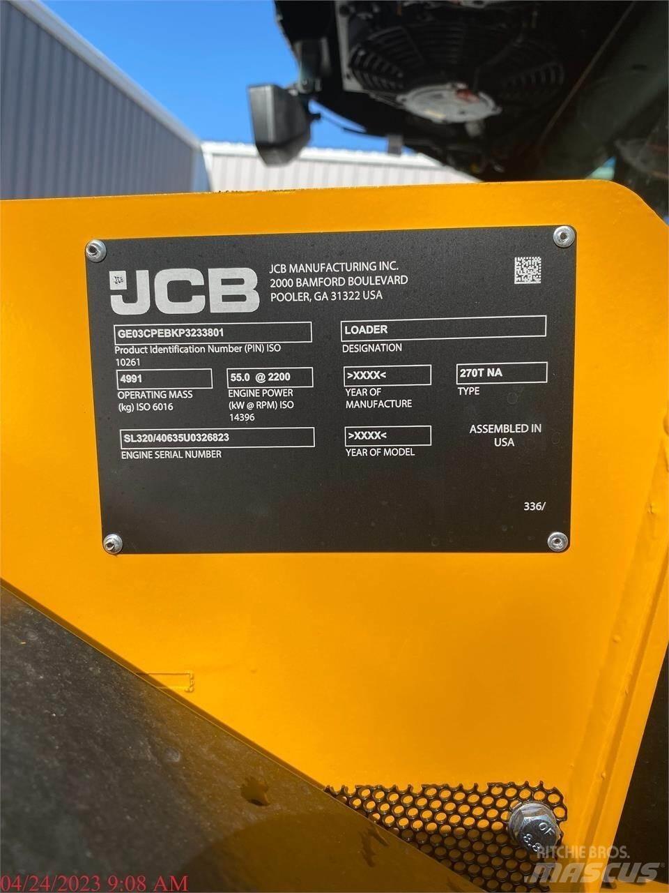 JCB 270T Liukuohjatut kuormaajat