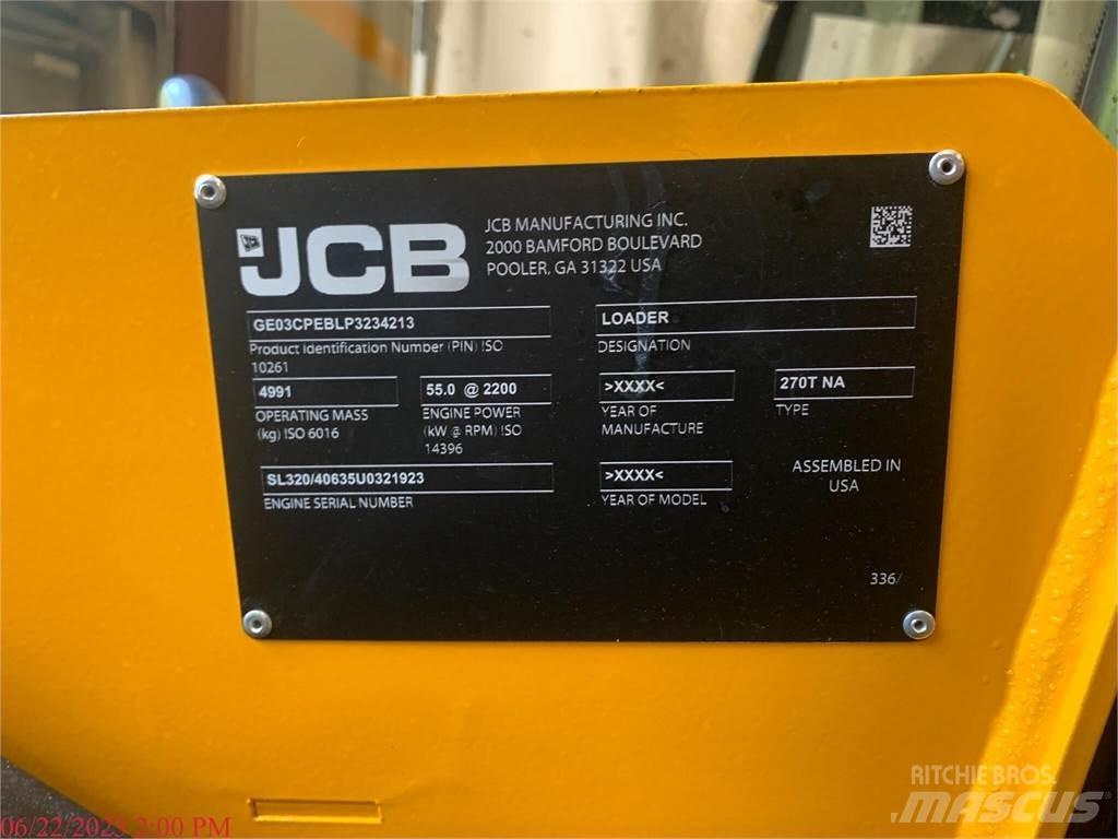 JCB 270T Liukuohjatut kuormaajat