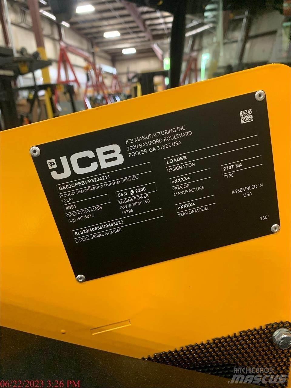 JCB 270T Liukuohjatut kuormaajat