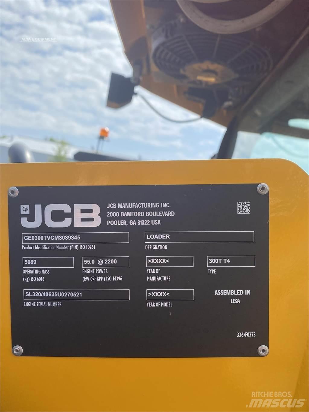 JCB 300T Liukuohjatut kuormaajat