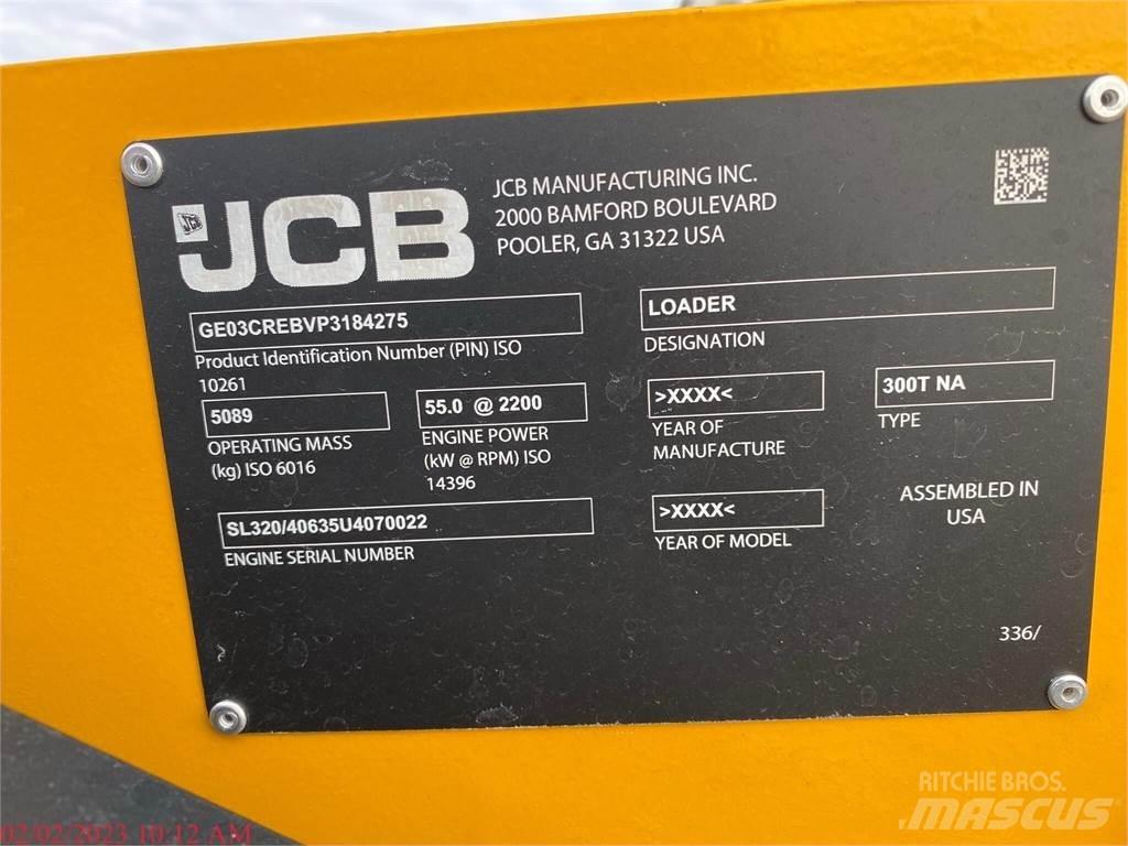 JCB 300T Liukuohjatut kuormaajat