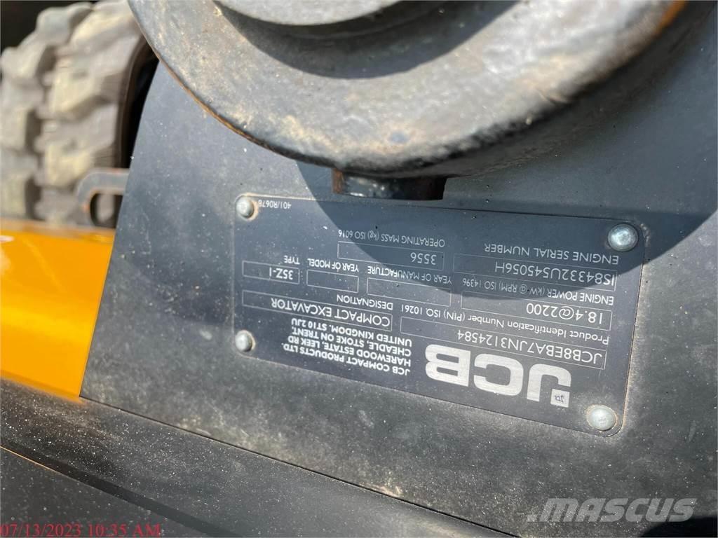 JCB 35Z-1 Minikaivukoneet < 7t